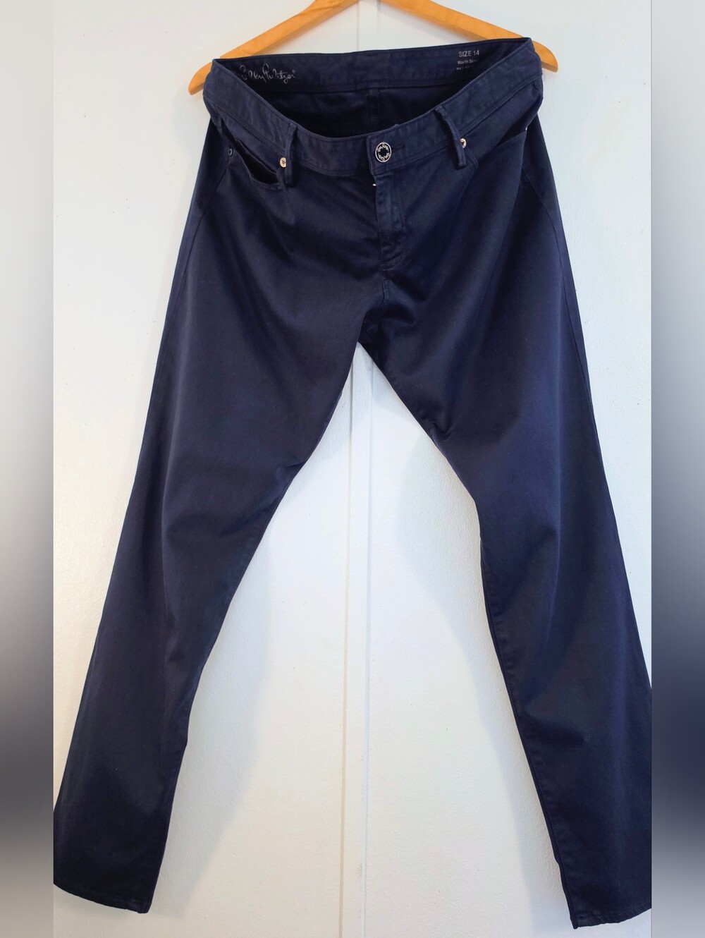 Lilly Pulitzer Navy Blue Straight Jeans - Picture 14 of 14